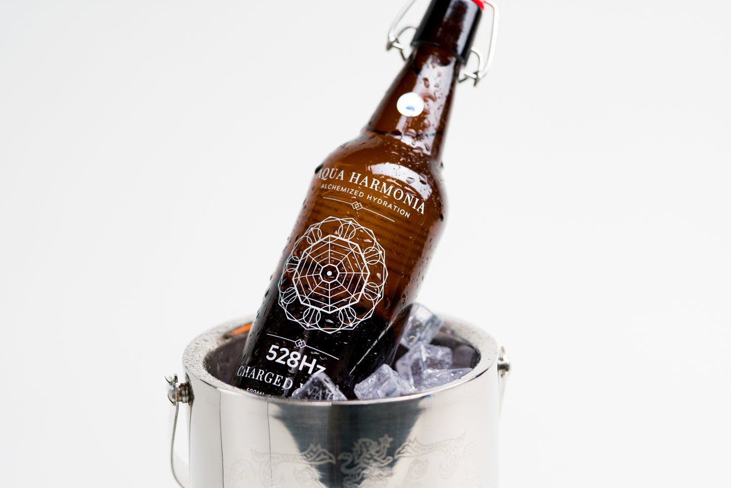 Aqua Harmonia - 528Hz Charged Water - SPARKLING (case of 12)